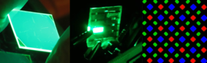 Perovskite films designed for LEDs